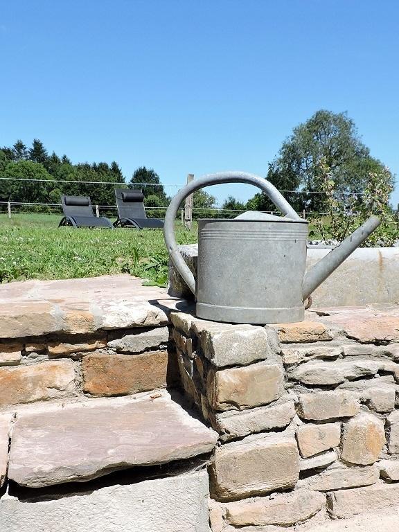 Vakantieboerderij Ferme Le Bleuet Ohey エクステリア 写真