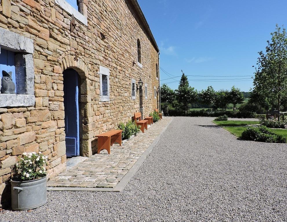 Vakantieboerderij Ferme Le Bleuet Ohey エクステリア 写真